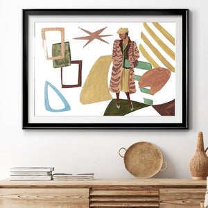 Vintage Vibes I - Modern Framed Art Print