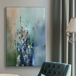 Current Air II - Framed Premium Gallery Wrapped Canvas L Frame - Ready to Hang