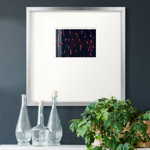 Crimson Constellation Premium Framed Print Double Matboard