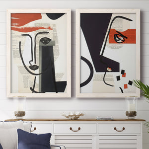 Faces of A Century V - Barnwood Framed Canvas Set