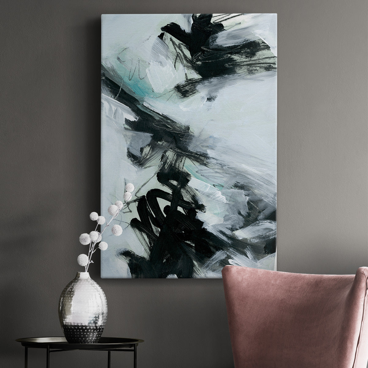 Ocean Current I Premium Gallery Wrapped Canvas - Ready to Hang
