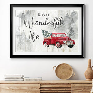 Indigo Kelp I - Modern Framed Art Print