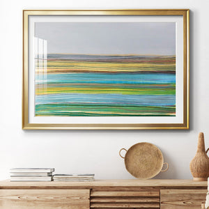 Parallel Striae I - Modern Framed Art Print