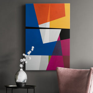 Modular V Premium Gallery Wrapped Canvas - Ready to Hang