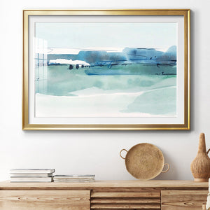 Ultramarine Vista I - Modern Framed Art Print