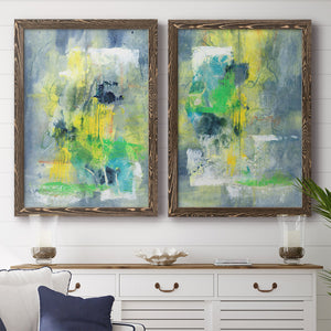 Sweet Things I - Barnwood Framed Canvas Set