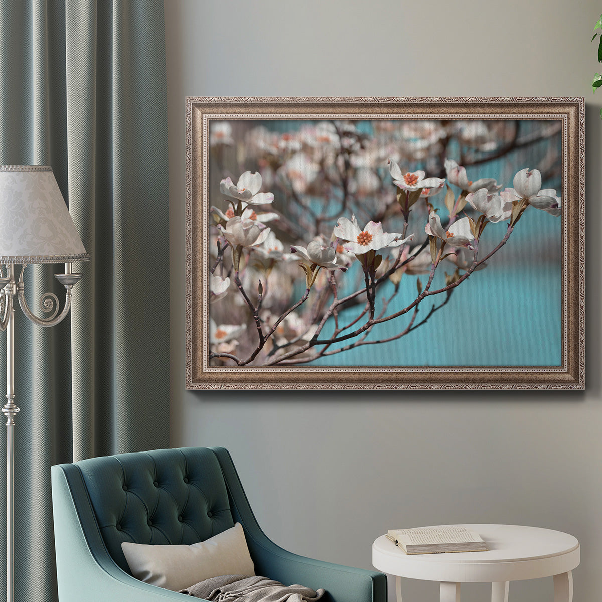 Dogwood Spring III Premium Framed Canvas- Ready to Hang