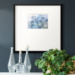 Dandelion and Agapanthus Premium Framed Print Double Matboard