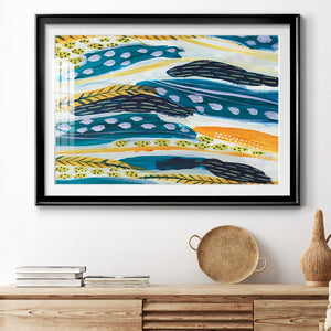 Feathery IV - Modern Framed Art Print
