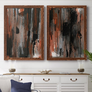 Loft Pastel VII - Barnwood Framed Canvas Set