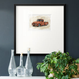 Pickup IV Premium Framed Print Double Matboard