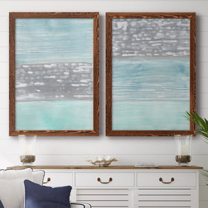 Hydrusphere I - Barnwood Framed Canvas Set