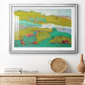Carry No Secrets - Modern Framed Art Print