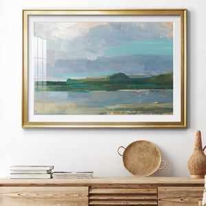 Twilight Vista Study I - Modern Framed Art Print