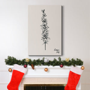 Annual Flowers VII - Gallery Wrapped Canvas