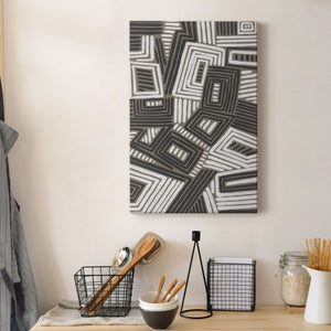 Abstract Maze IV Premium Gallery Wrapped Canvas - Ready to Hang