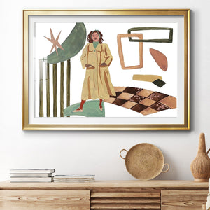 Vintage Vibes VI - Modern Framed Art Print