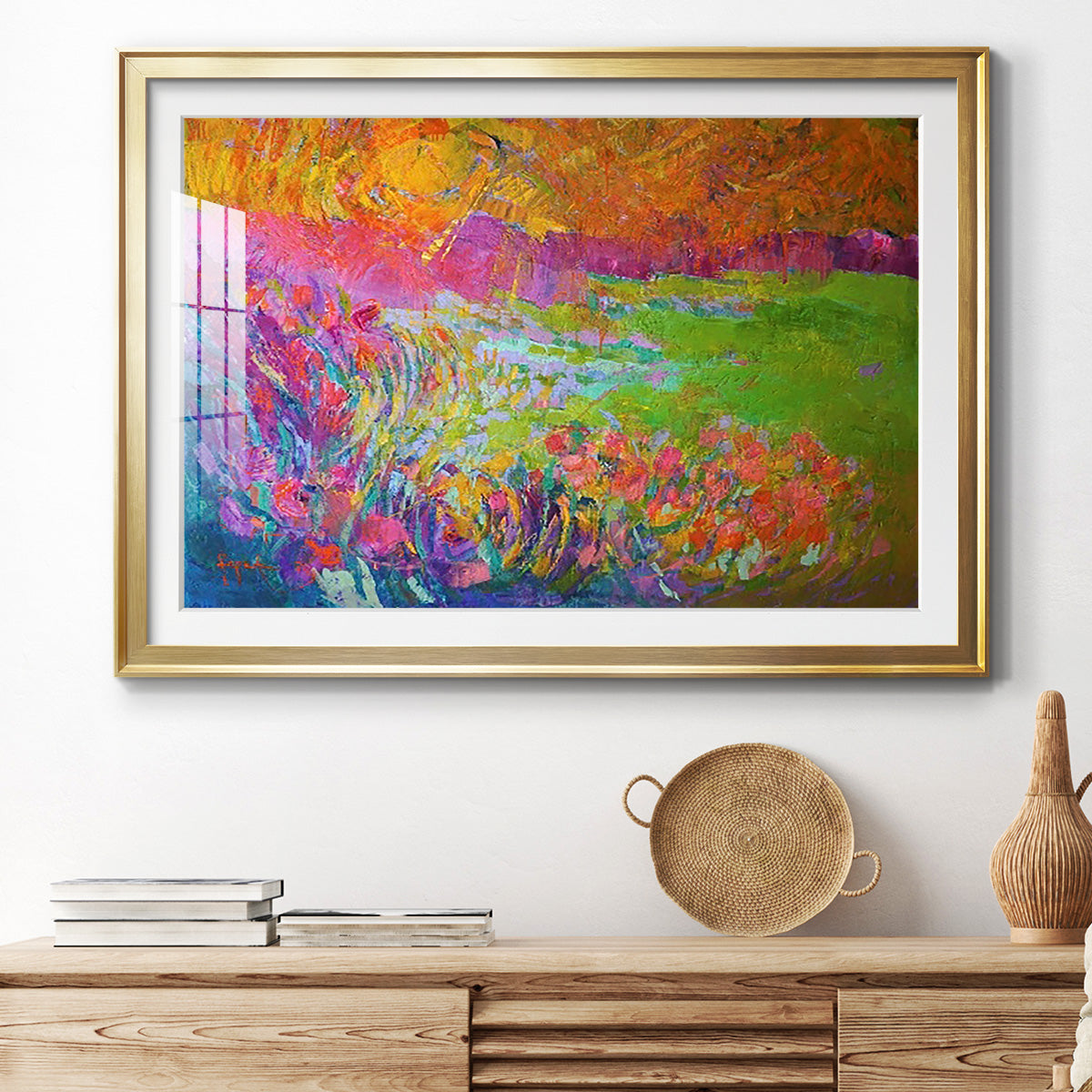 Meadowlands Premium Framed Print - Ready to Hang
