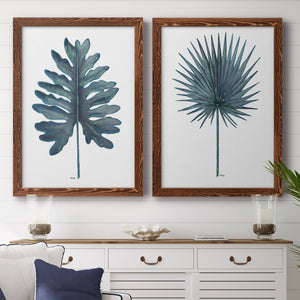 Blue Oasis I - Premium Framed Canvas 2 Piece Set - Ready to Hang