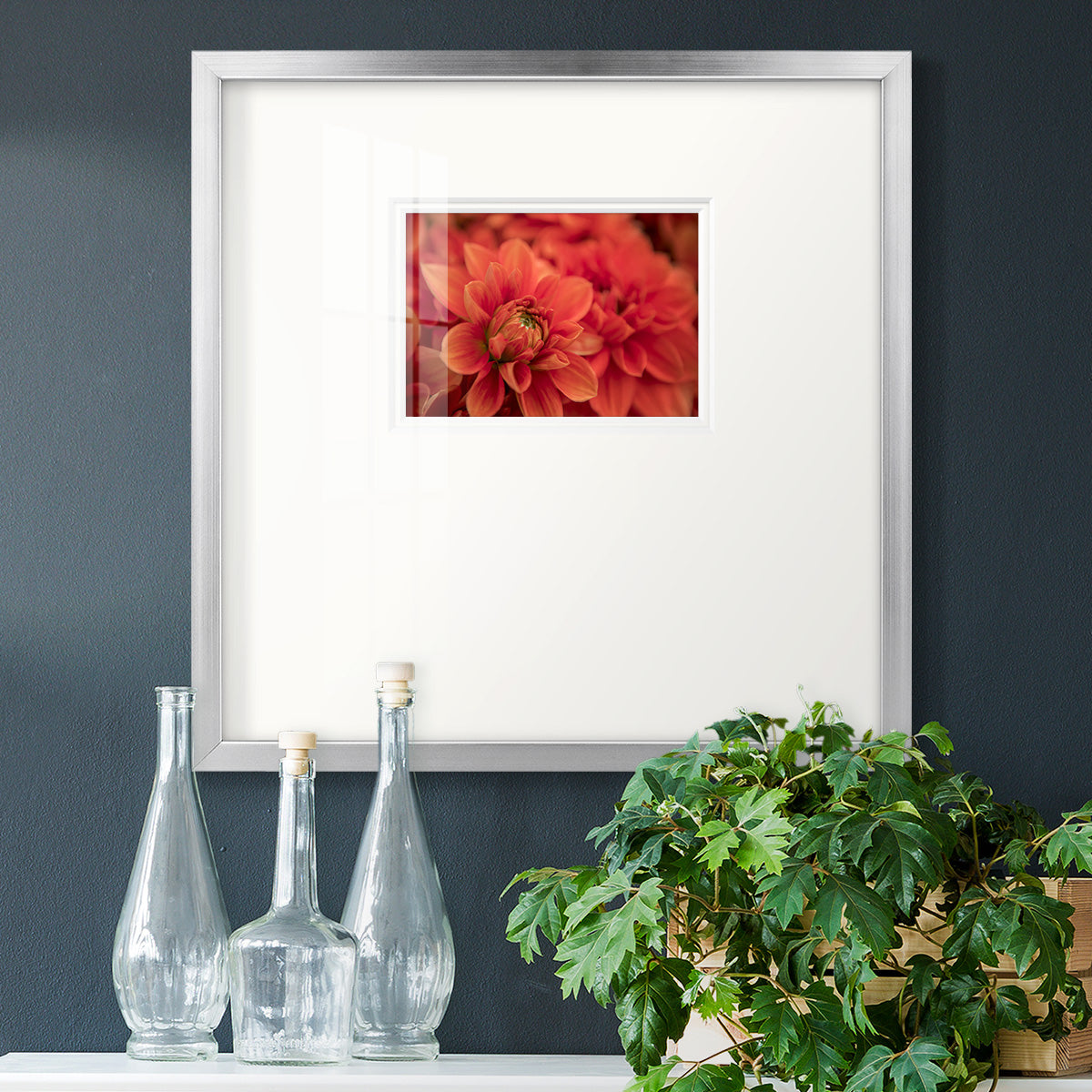 Spring Fire Premium Framed Print Double Matboard