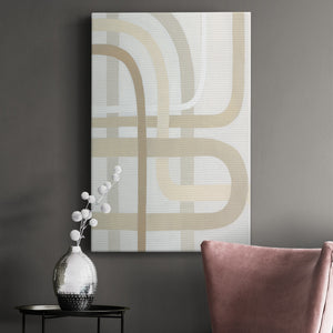 Loops & Weaves II - Canvas Art Print