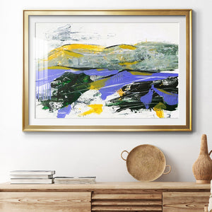 Silent Mountain IV - Modern Framed Art Print