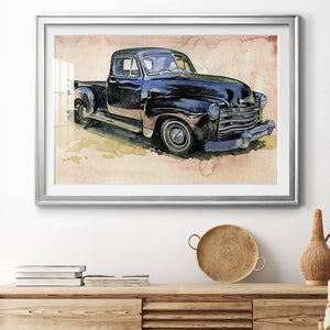 Antique Pickup II Premium Framed Print - Ready to Hang