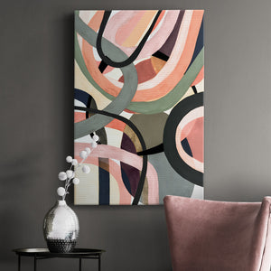 Pastel Tangle I - Canvas Art Print