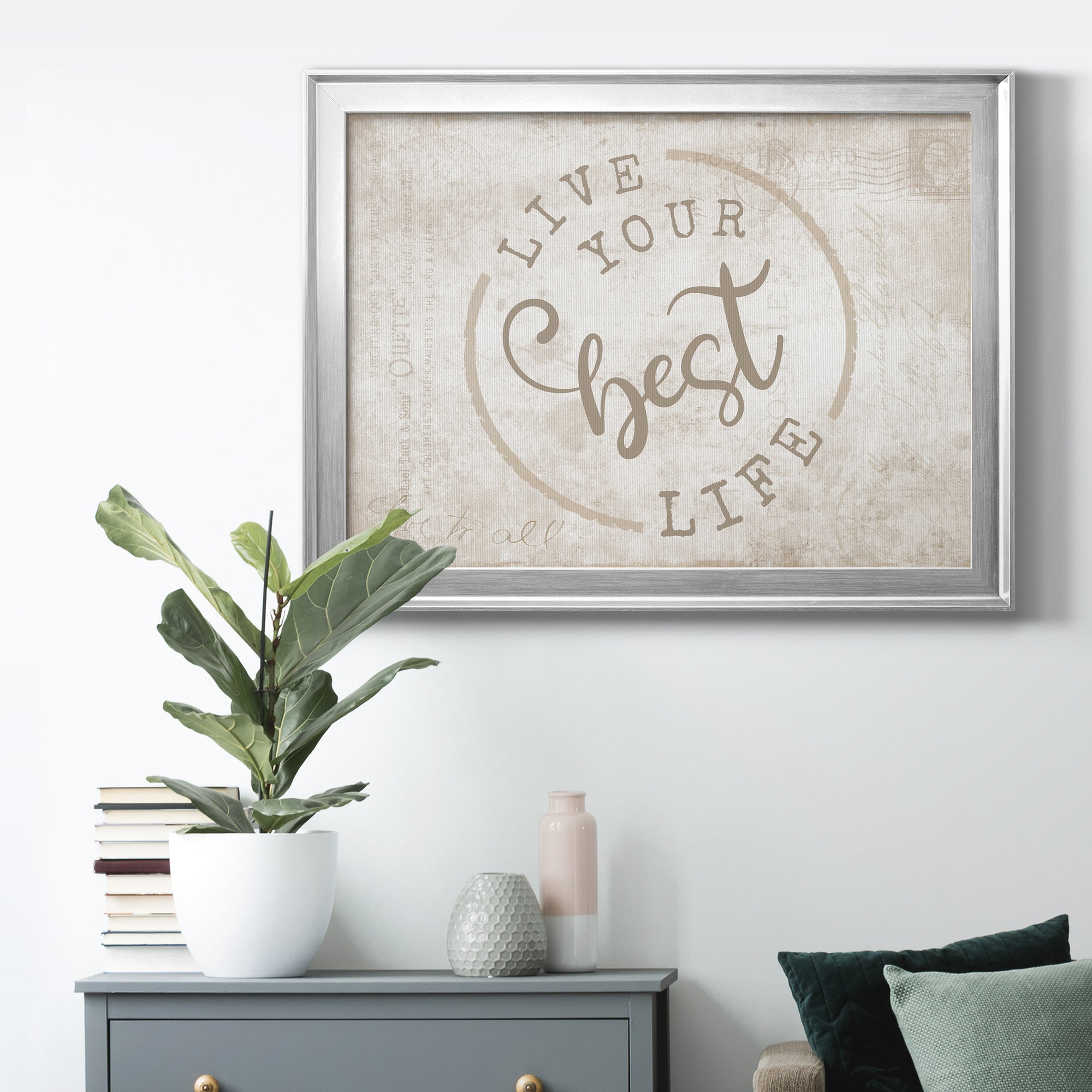 Best Life Premium Classic Framed Canvas - Ready to Hang