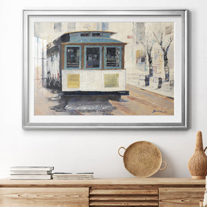 Cable Town - Modern Framed Art Print