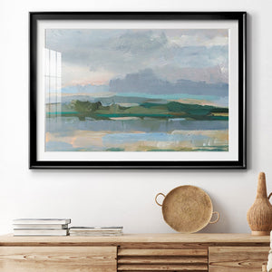 Twilight Vista Study II - Modern Framed Art Print