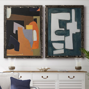 The Olive Press Rooom - Barnwood Framed Canvas Set