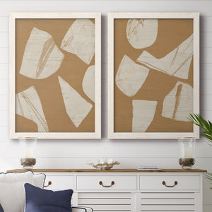 Piecemeal I - Premium Framed Canvas 2 Piece Set - Ready to Hang