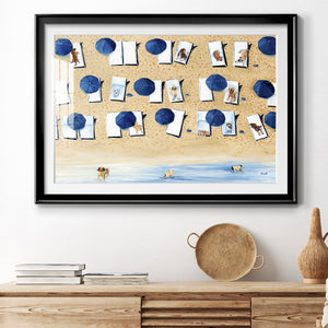 Dogs Allowed - Modern Framed Art Print