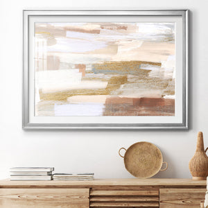 Gold Quartz II - Modern Framed Art Print