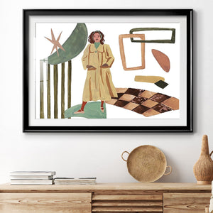 Vintage Vibes VI - Modern Framed Art Print