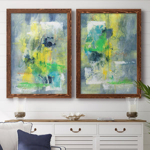 Sweet Things I - Barnwood Framed Canvas Set