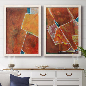 Primary Connection I - Barnwood Framed Canvas Set