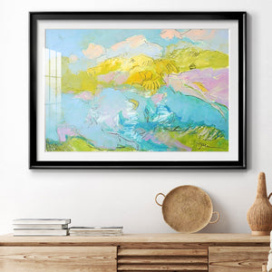Learning to Fly - Modern Framed Art Print