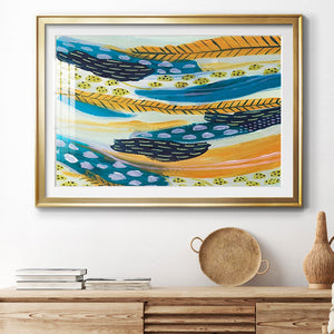 Feathery III - Modern Framed Art Print