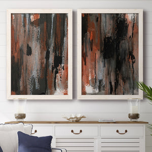 Loft Pastel VII - Barnwood Framed Canvas Set