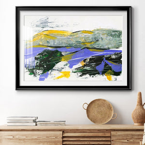 Silent Mountain IV - Modern Framed Art Print