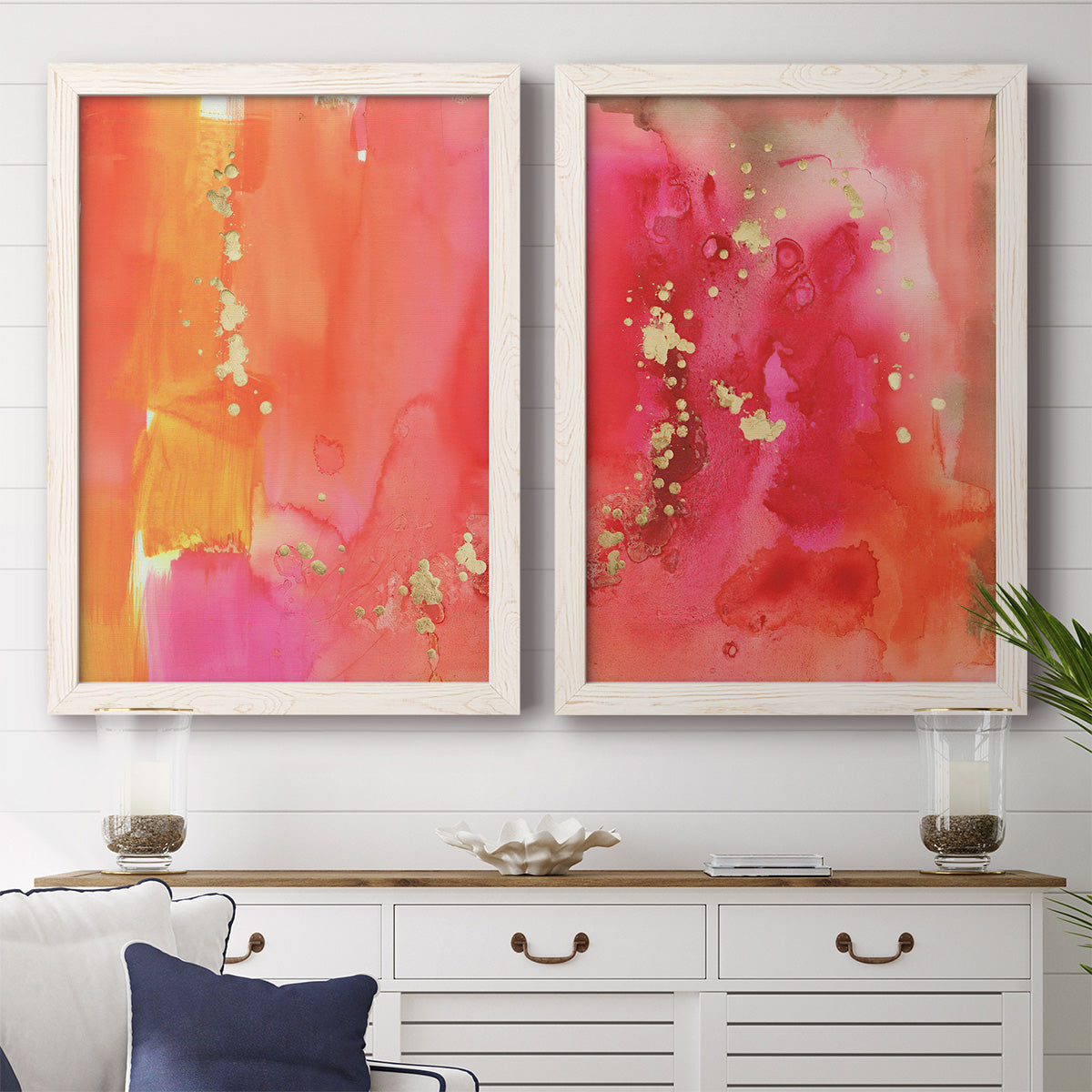 Mythological III - Premium Framed Canvas 2 Piece Set - Ready to Hang