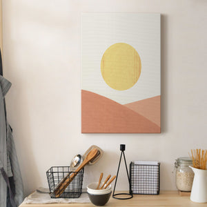 Simple Boho Sun I - Canvas Art Print