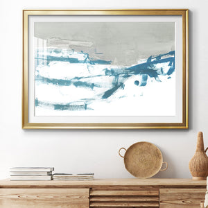 Meta Land III - Modern Framed Art Print