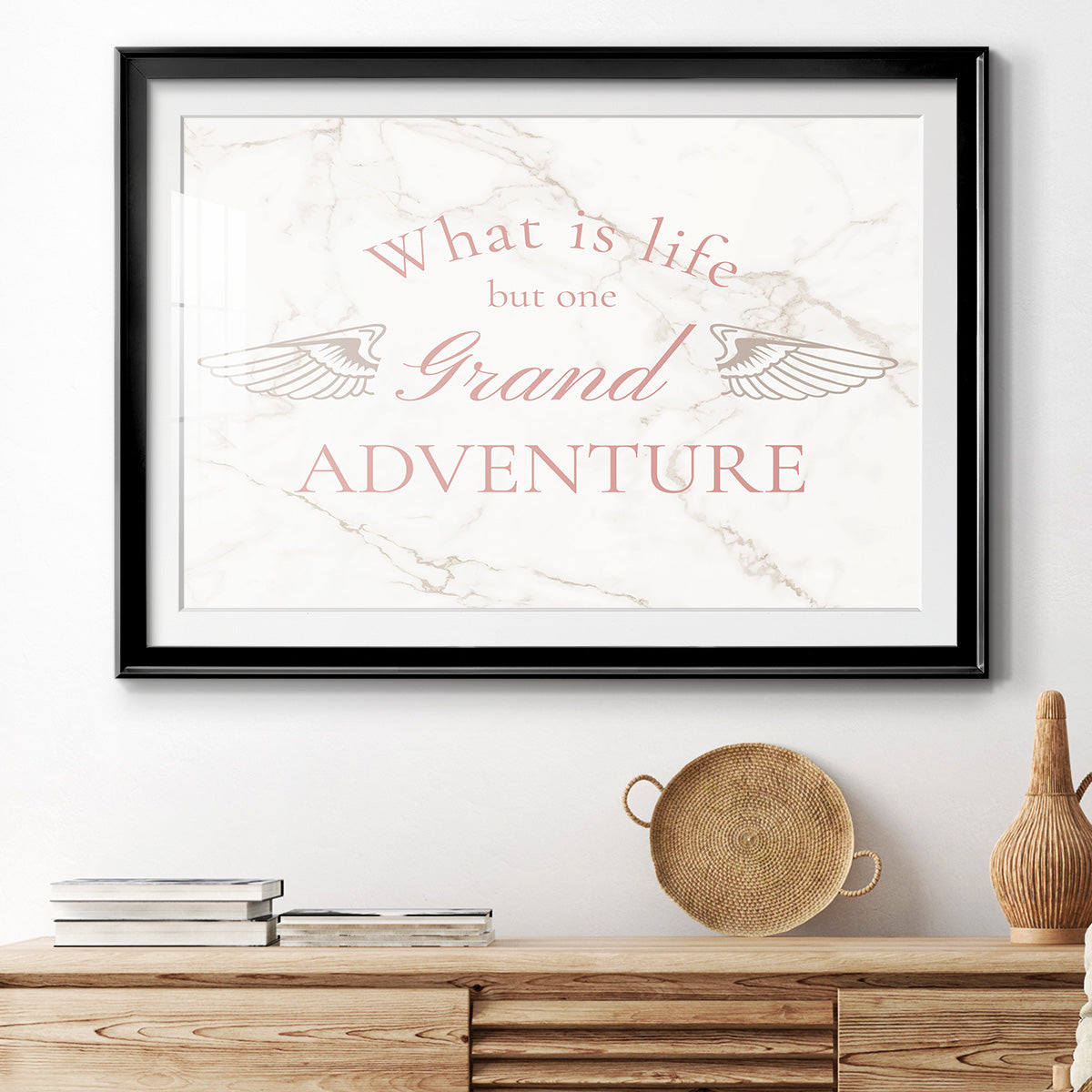 What is Life Premium Framed Print - Ready to Hang