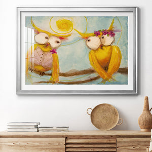Hoos Branch for Two - Modern Framed Art Print