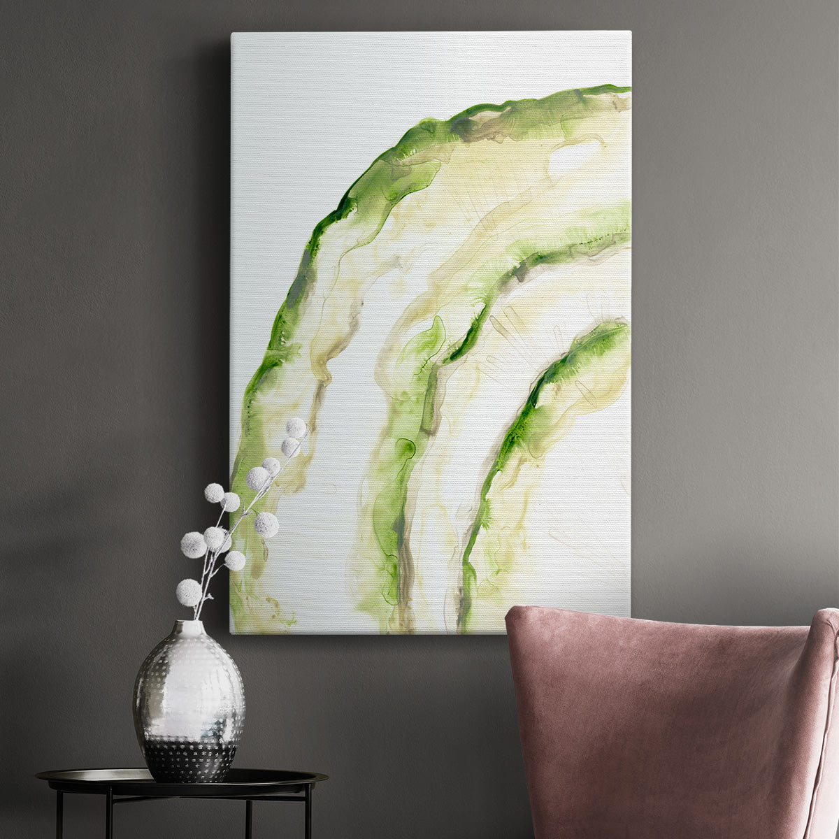 Lichen Halo I Premium Gallery Wrapped Canvas - Ready to Hang