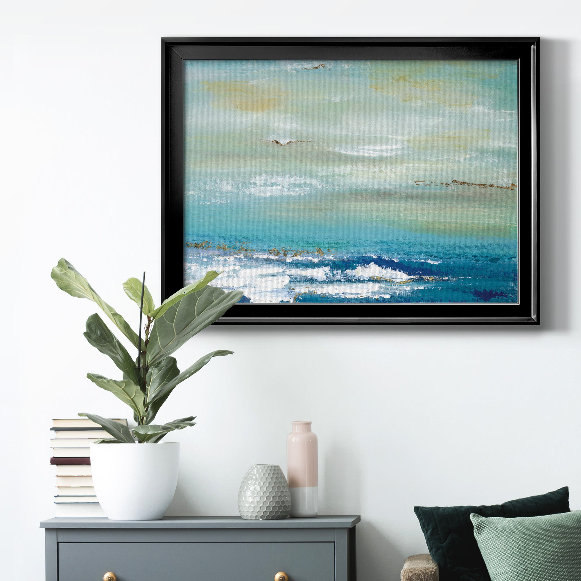 Distant Horizon Premium Classic Framed Canvas - Ready to Hang