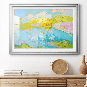 Learning to Fly - Modern Framed Art Print